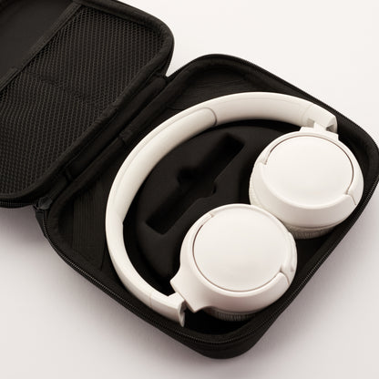 White flexible headphone