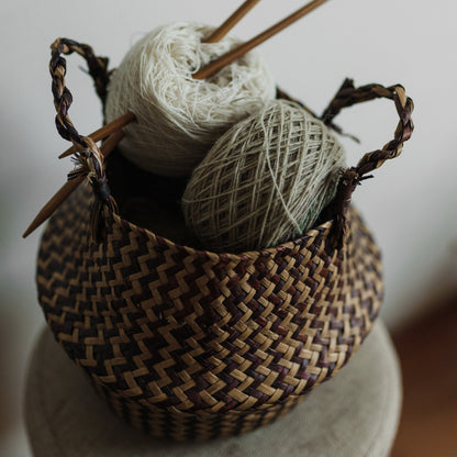 Woven Round Basket