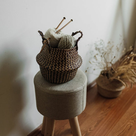 Woven Round Basket