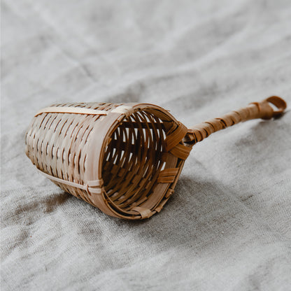 Brown Woven Tea Strainer