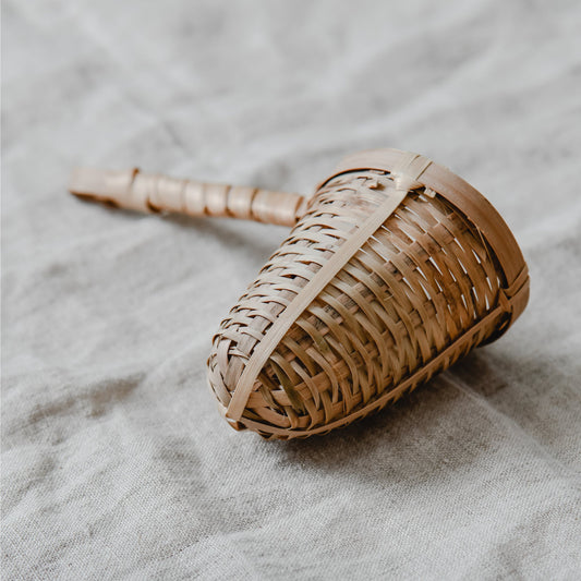 Brown Woven Tea Strainer