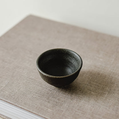 Black Ceramic Bowl