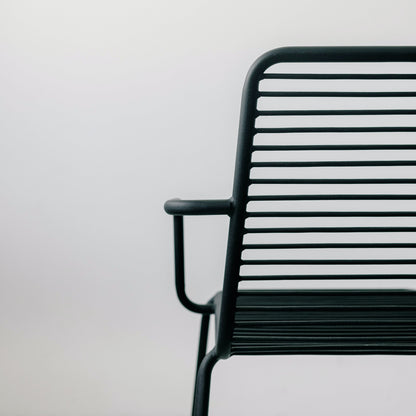 Black Metal Chair