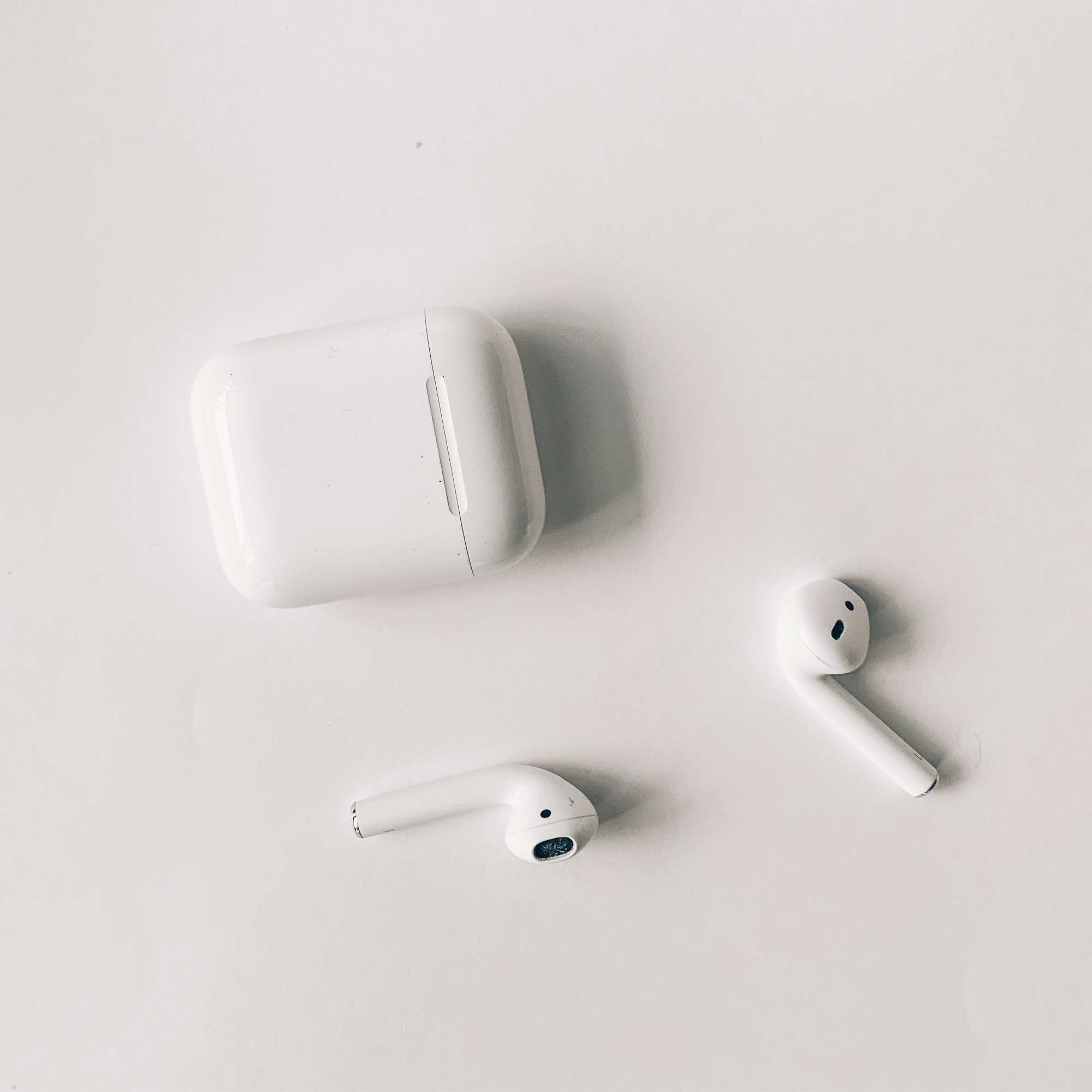 White new airpod